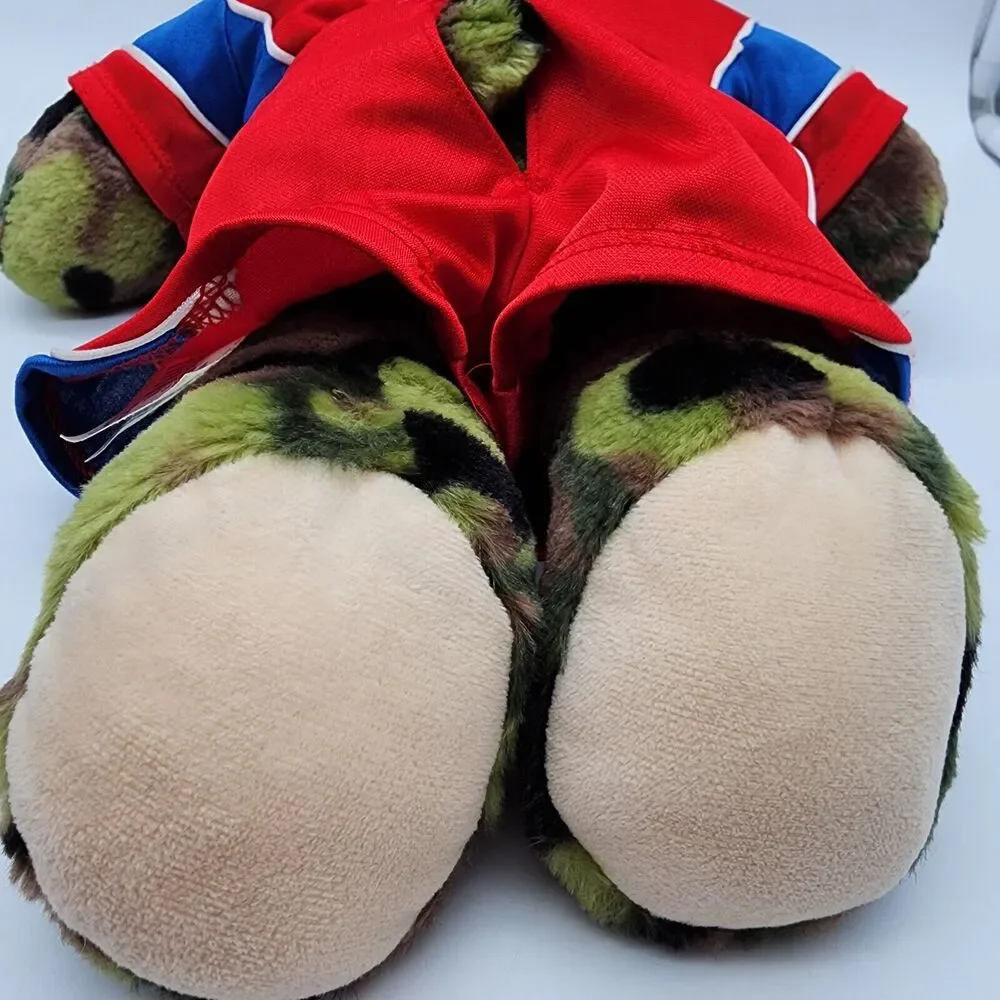 Build A Bear Camoflauge Bear Plush 16